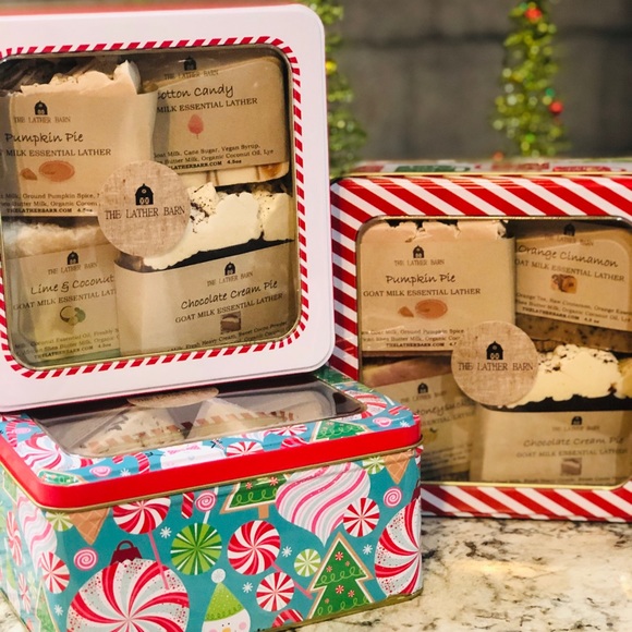 4 Pack Assorted Gift Set Goat Milk Lather - Picture 5 of 5